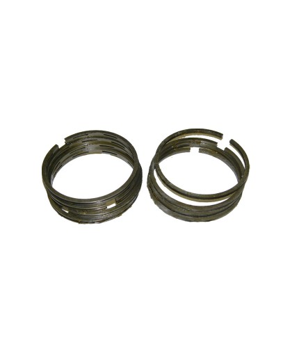 Кольца Урал 2 ремонт чугунные 78,5 (в комплекте: 4 компрессионных+4 маслосъёмных кольца)