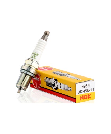 Свеча зажигания NGK BKR5E-11 оригинальная (1662/6953) (авто)